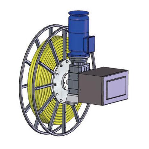 explosion-proof reel / cable / motorized / open