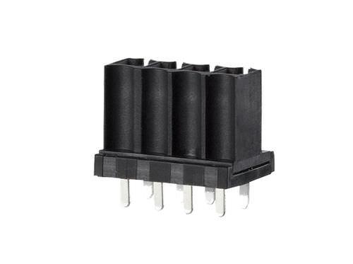 female pin header / double-row / coated