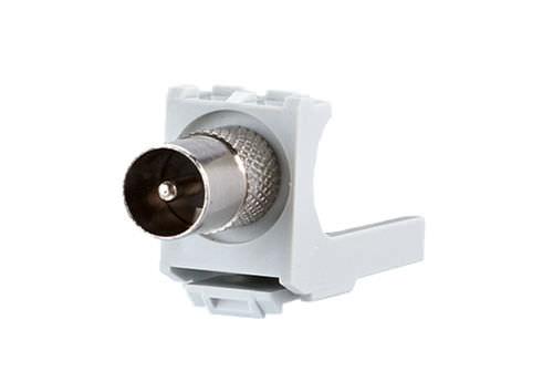 coaxial connector / circular / jack / RF