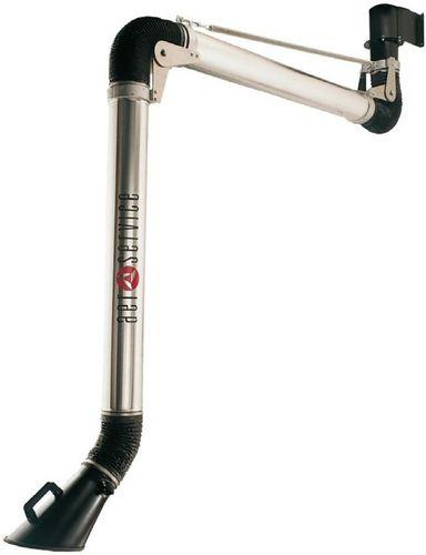 wall-mounted extraction arm / fixed / articulated / flexible