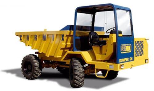 rubber-tired dumper / diesel / compact