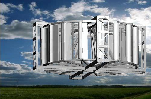 vertical-axis wind turbine