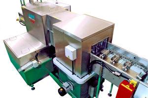 aqueous cleaning machine / automatic / process / with belt conveyor