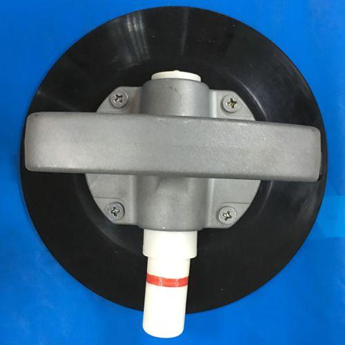 circular suction cup / handling / lifting / with pump