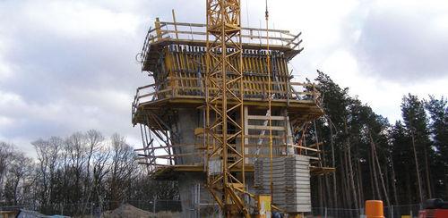 fixed scaffolding / modular / climbing / facade