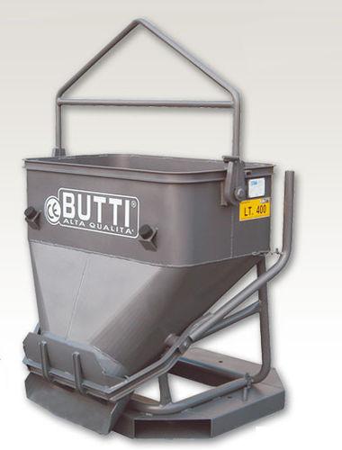 rectangular concrete skip / bottom-opening