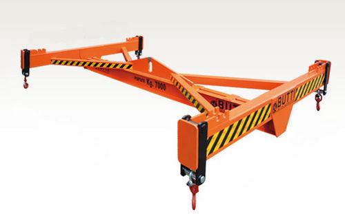 H-shaped spreader beam / adjustable