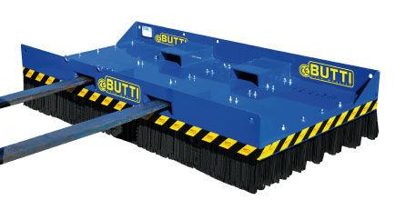 forklift truck sweeper / motorless