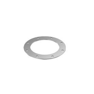 pipe flange / stainless steel / through-hole / circular