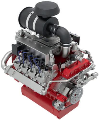 gas-fired engine / turbocharged / 6-cylinder / 8-cylinder