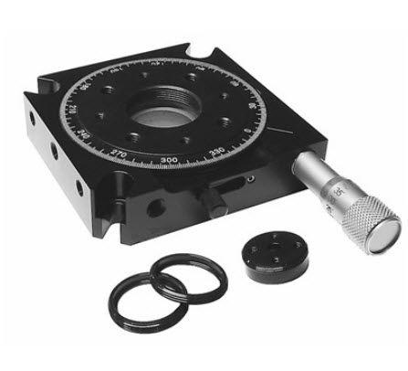 rotary positioning stage / manual / 1-axis