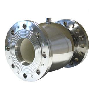 pinch valve / pneumatic / flange