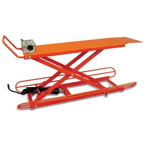 scissor lift table / hydraulic / for motorcycles