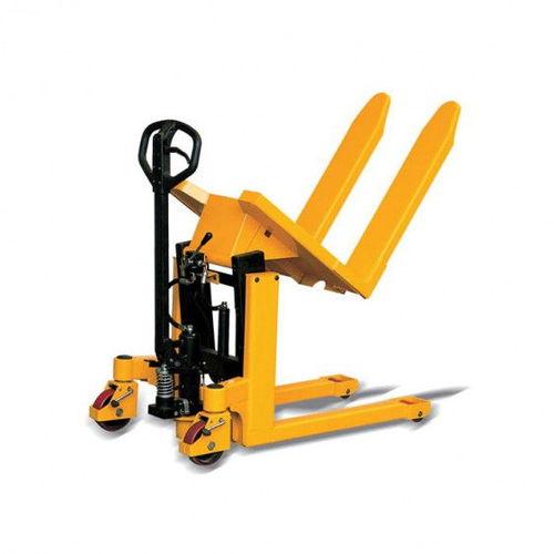 hand pallet truck / stand-on / loading / unloading