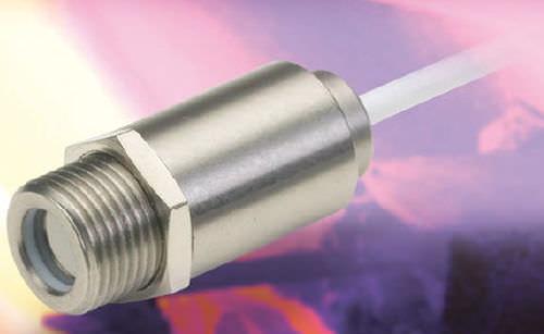 infrared temperature sensor / digital / IP65 / threaded