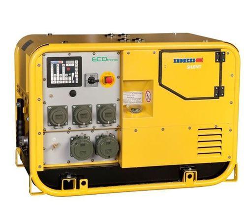 three-phase generator set / gasoline / soundproofed