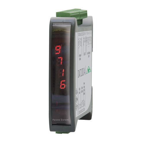 Modbus RTU weight transmitter / analog / DIN rail mount