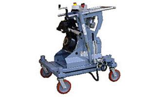 mobile chamfering machine / hydraulic / edge / plate