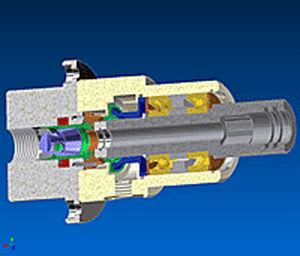 high-pressure rotary union / hydrostatic