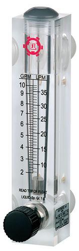 variable-area flow meter / for gas / for liquids / panel-mount