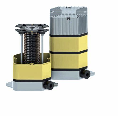 column type slip ring / for wind turbines / for cranes / for rotary tables