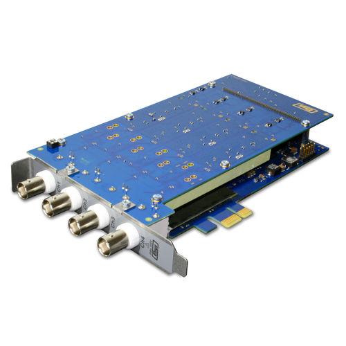 PCI Express data acquisition card / 4-channel / analog / 16-bit