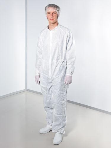 chemical protection coveralls / polypropylene / disposable / medical