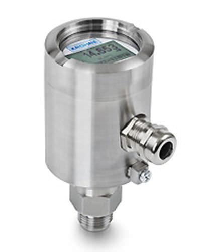 vacuum pressure transmitter / with digital output / stainless steel