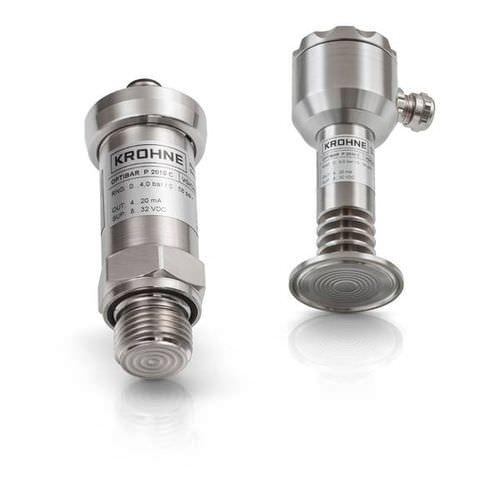 flush diaphragm pressure transmitter / for hygienic applications