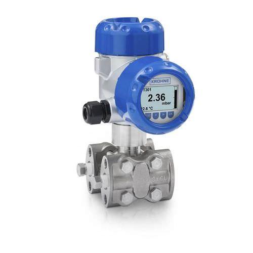 differential pressure transmitter / vacuum / ceramic