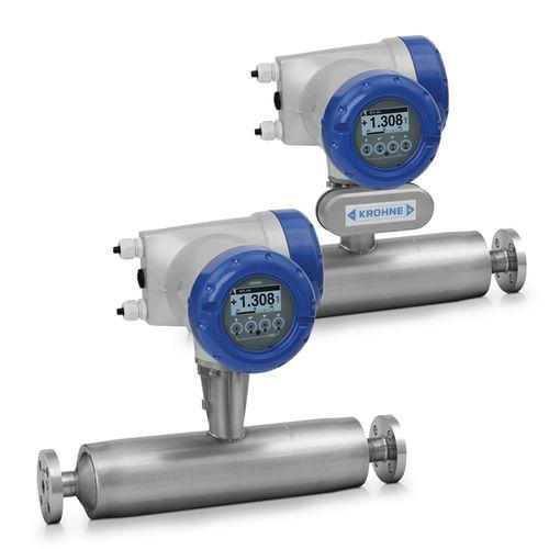 mass flow meter / Coriolis / for solids / in-line