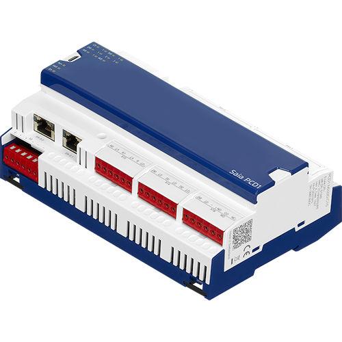 DIN rail PLC / compact / RS485 / Ethernet TCP/IP