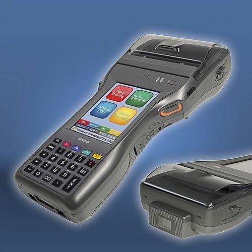 hand-held terminal with integrated keypad / handheld / with RFID reader/writer / barcode reader