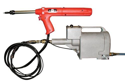 hydro-pneumatic riveter / with rivet cartridge