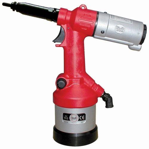 hydro-pneumatic riveting tool / for inserts / floor-standing