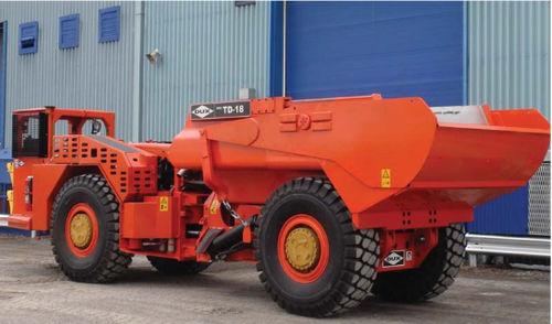 articulated dump truck / diesel / for underground mining / telescopic