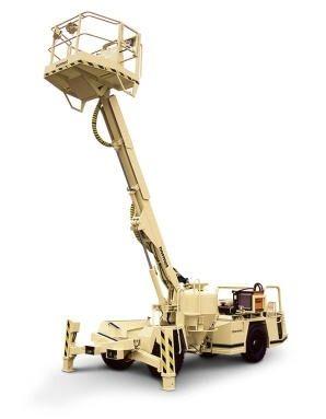 explosives transport and loading (ANFO) vehicle / electric / for underground mining