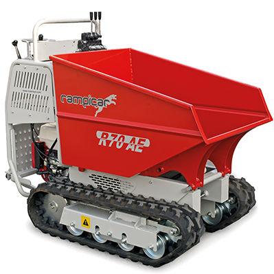 front unloading mini dumper / crawler / diesel / gasoline