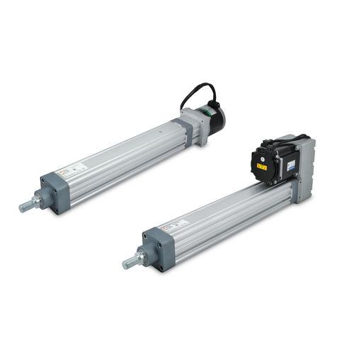 electric cylinder / with piston rod / ISO