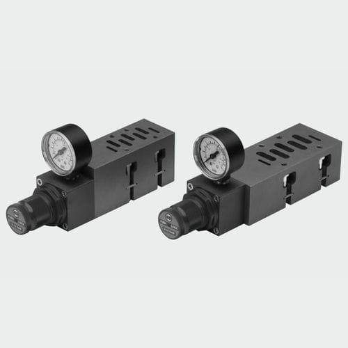 compressed air pressure regulator / single-stage