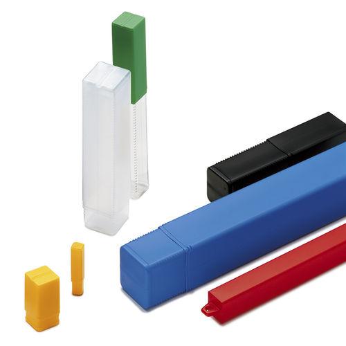 plastic packaging tube / square