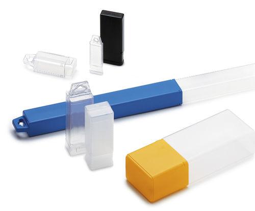 rectangular packaging tube / plastic