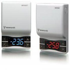 NTC thermostat / with digital display / wall-mount / defrost