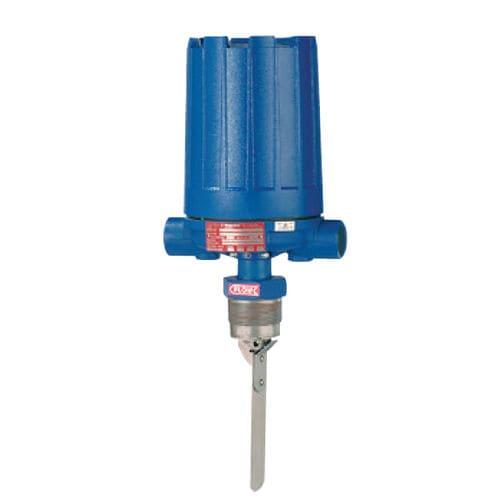 paddle flow switch / for liquids / for gas / stainless steel