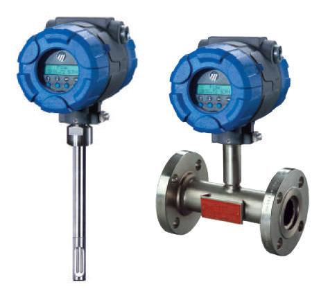 thermal flow sensor / mass / for gas