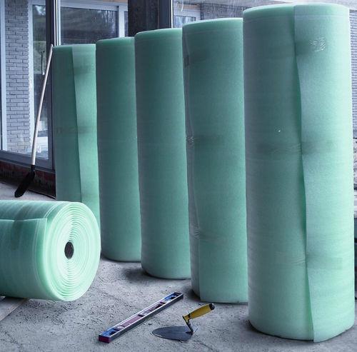 acoustic panel / insulation / extruded / expanded polyethylene foam
