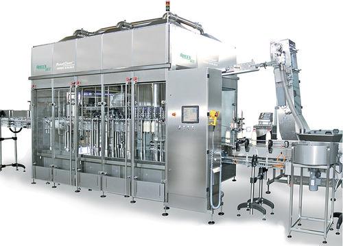 bottle filler / automatic / linear / liquid