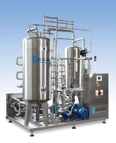 rotor-stator mixer / batch / for the food industry / for carbonated drinks