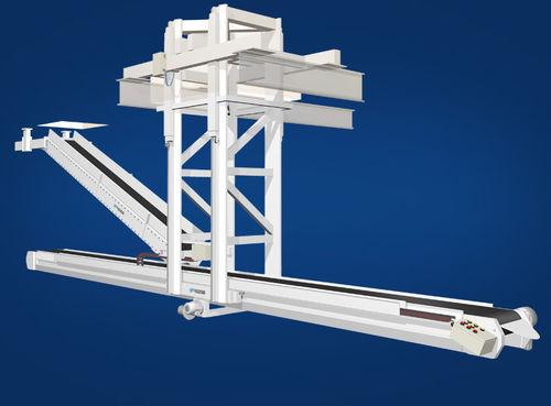 overhead conveyor / belt / cement / bag