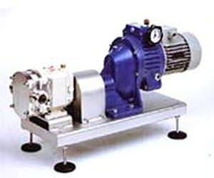 food product pump / electrically-powered / rotary lobe / variable-speed